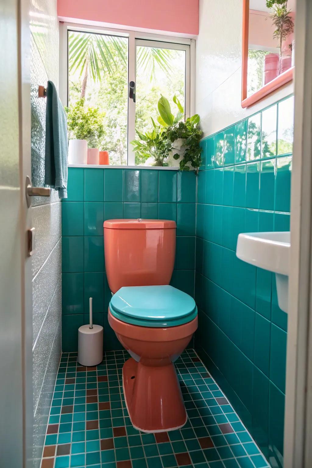 Compact toilets offer a sleek solution to maximize floor space in small bathrooms.