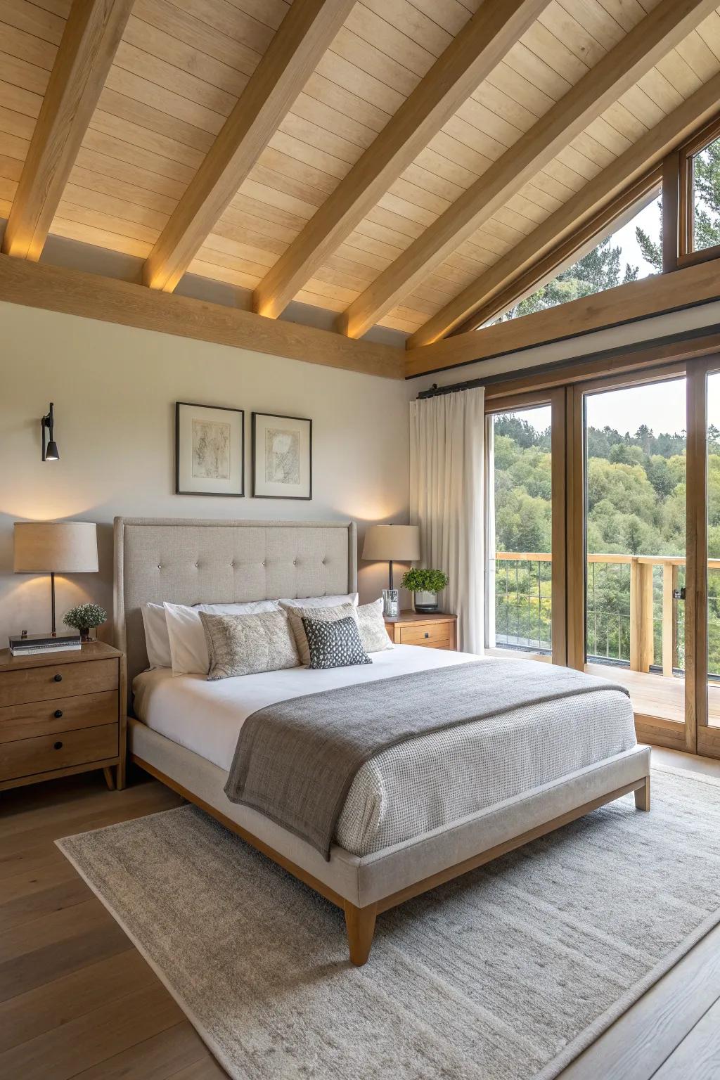 Embrace sleek modern furniture for a contemporary vibe.