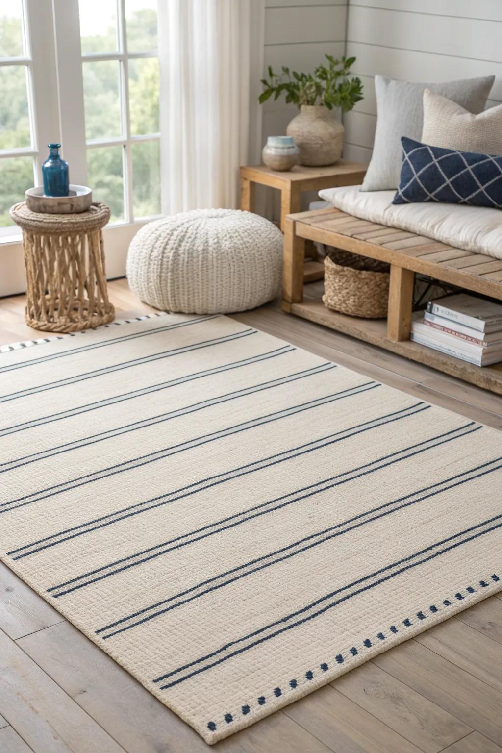 Embrace simplicity with minimalist patterns that offer a touch of elegance without overwhelming the space.