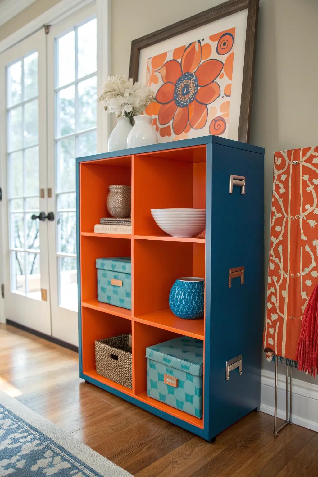 Infuse art into your closet for a creative and inspiring space.