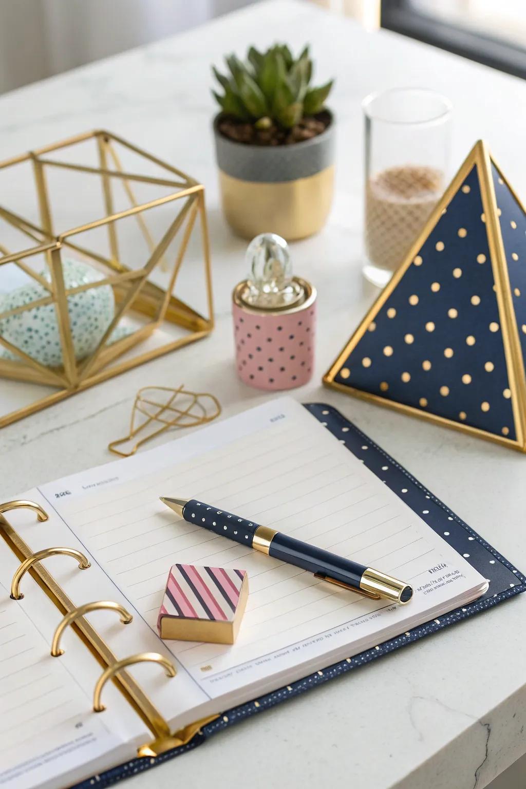 Bring a smile to your face with whimsical desk decor. 🎨 #DeskDecor #CreativeWorkspace #PreppyStyle