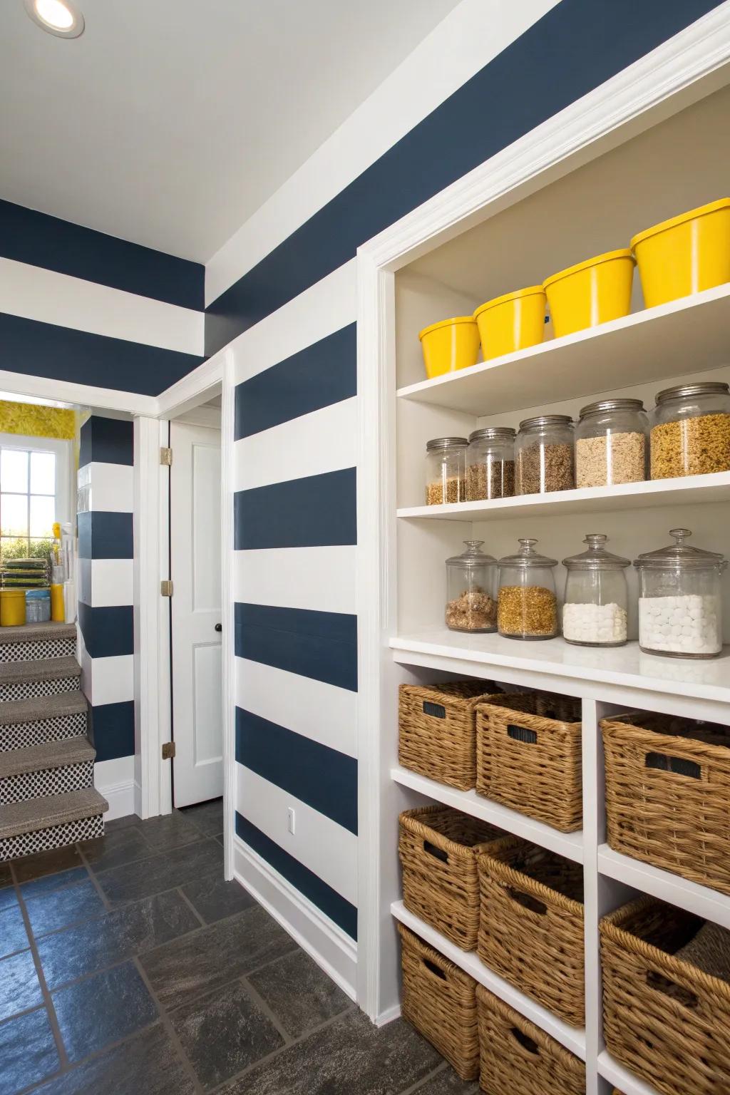 Add unexpected joy to everyday spaces with playful stripes that surprise and delight.