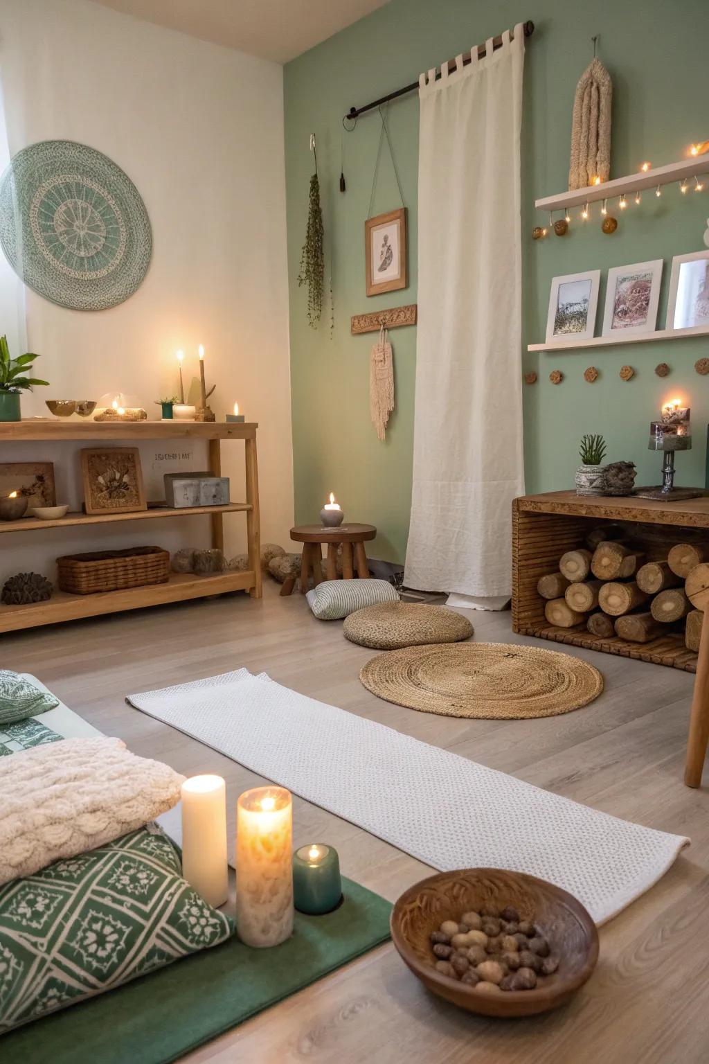 Create a personal altar that grounds and inspires during your yoga practice.