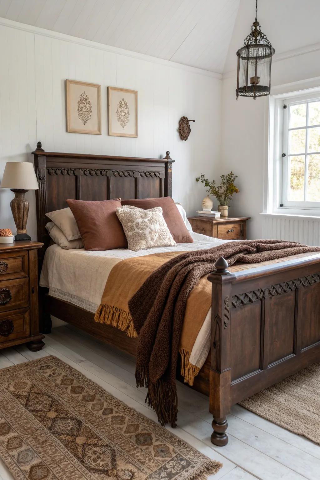 Infuse charm with vintage accents that tell a story.