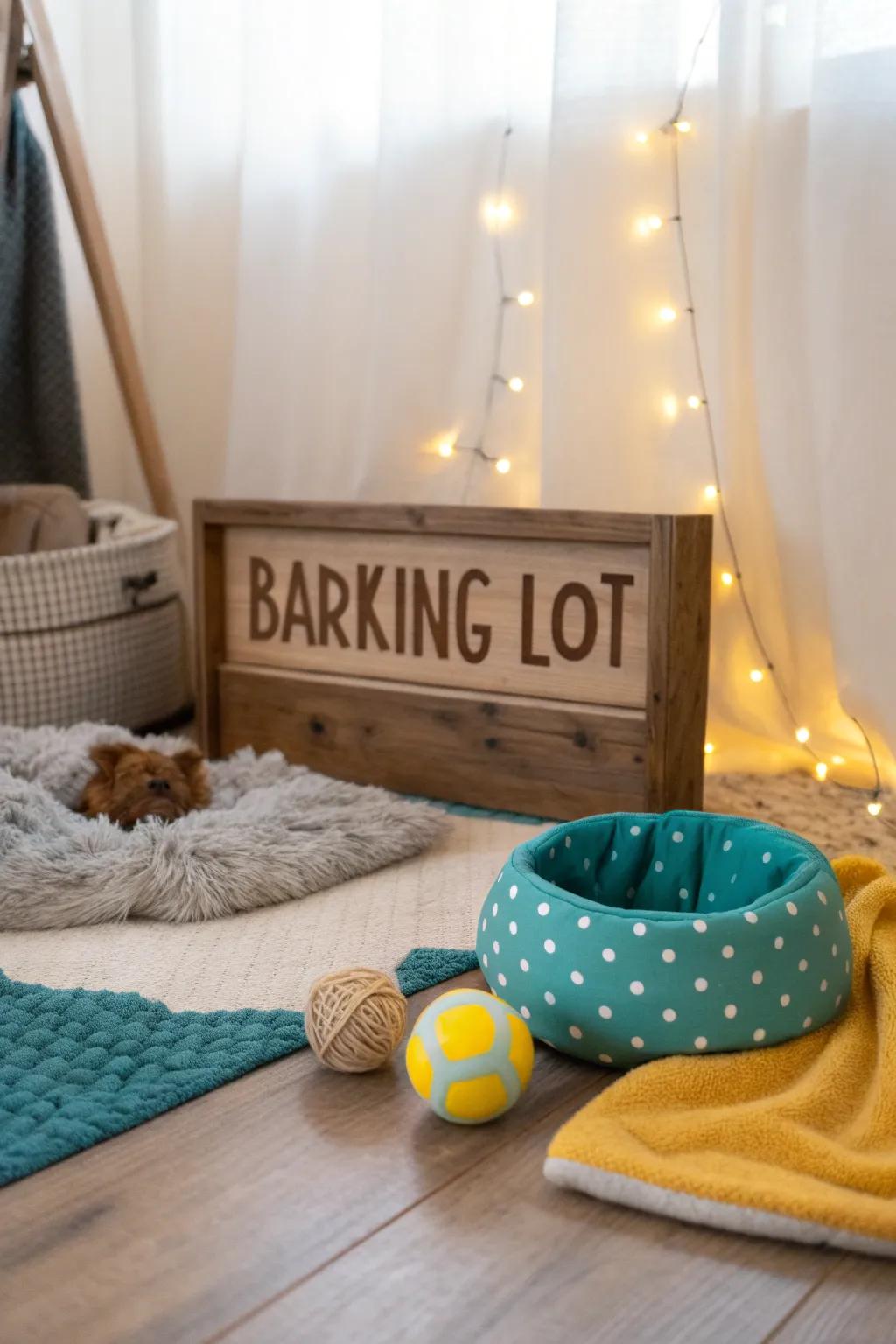 Celebrate your furry friends with signs that bring a smile to all who see them.