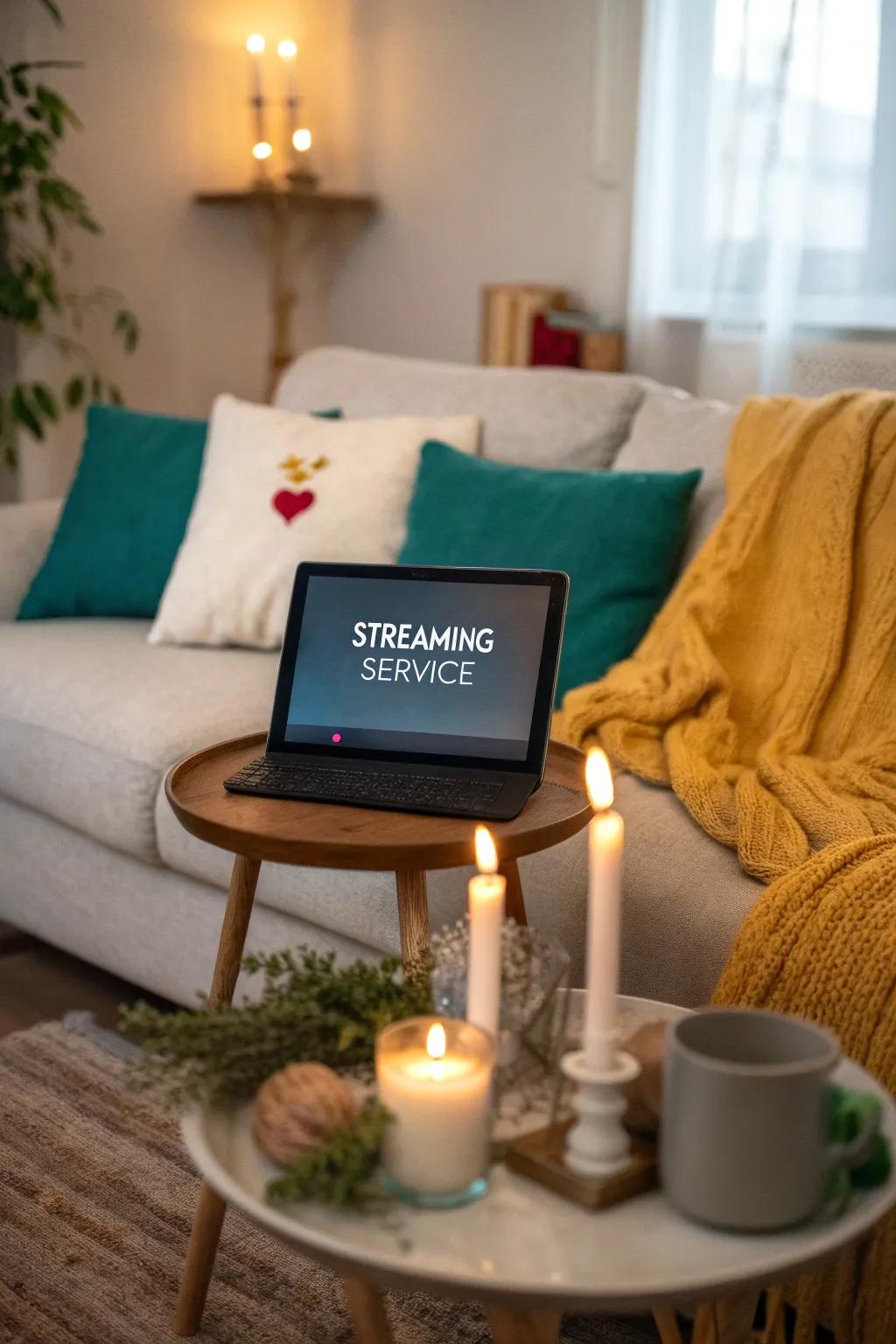 Stream your favorites and unwind with ease. 🎬🍿 #Relaxation #HomeComfort