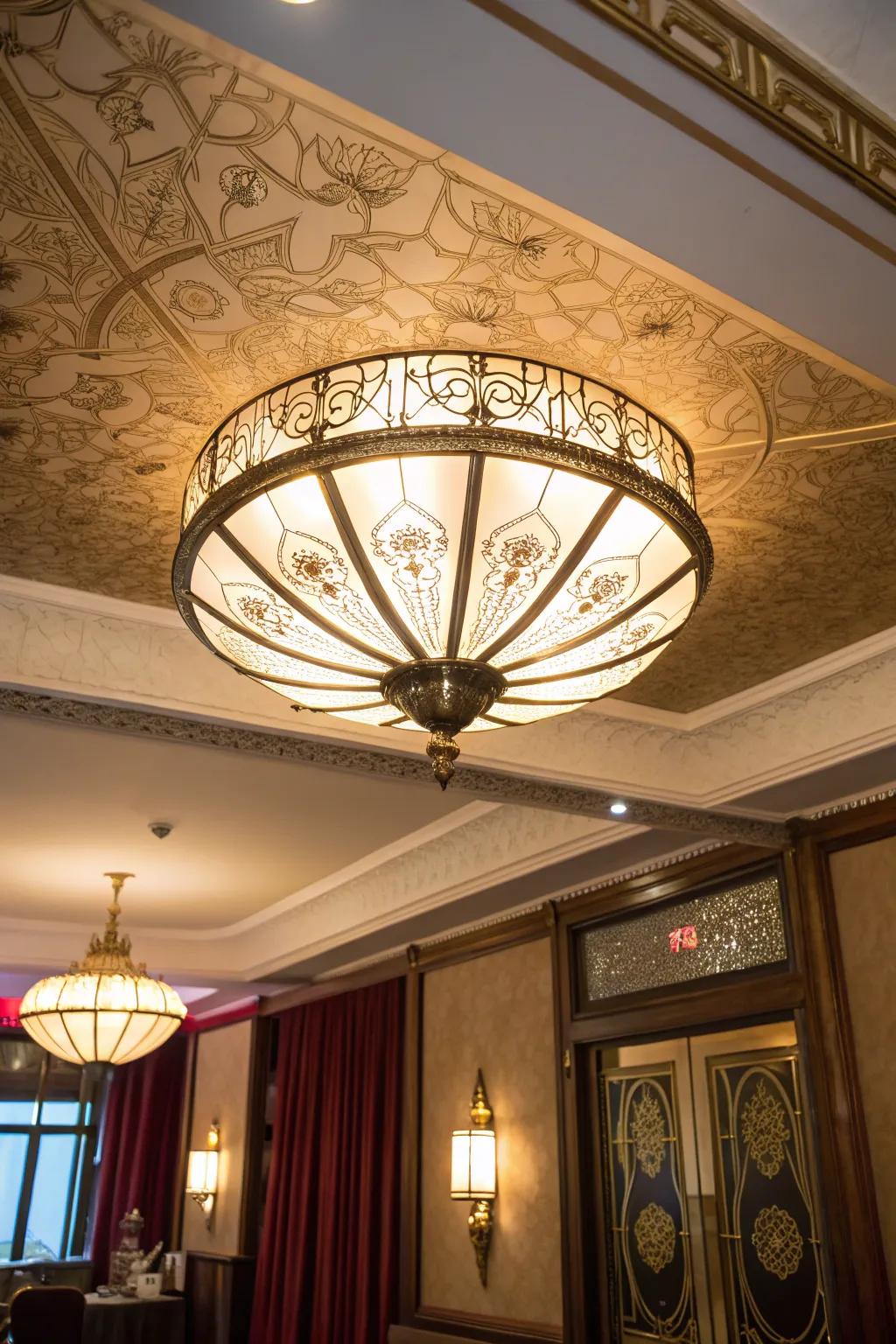 Art Deco designs bring a touch of luxury and sophistication to your home.