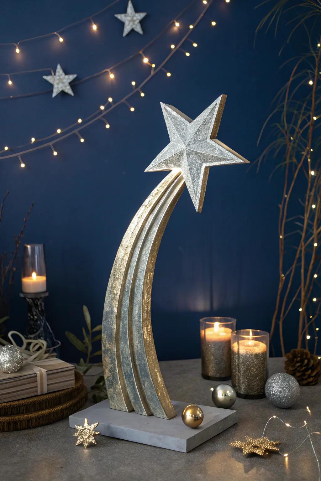 Capture the fleeting magic of a shooting star in your home.