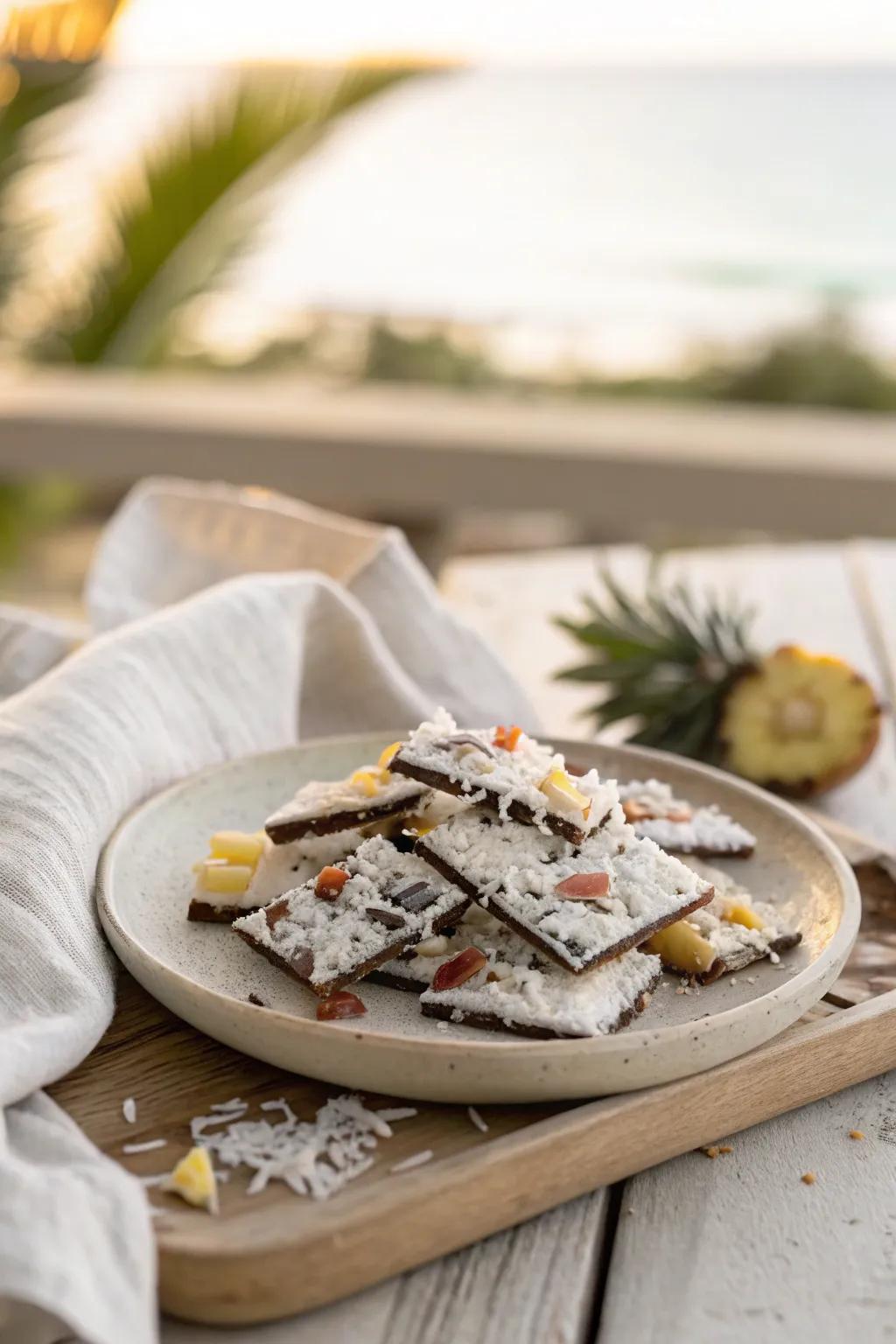 Escape to the tropics with every delicious bite of coconut bliss.