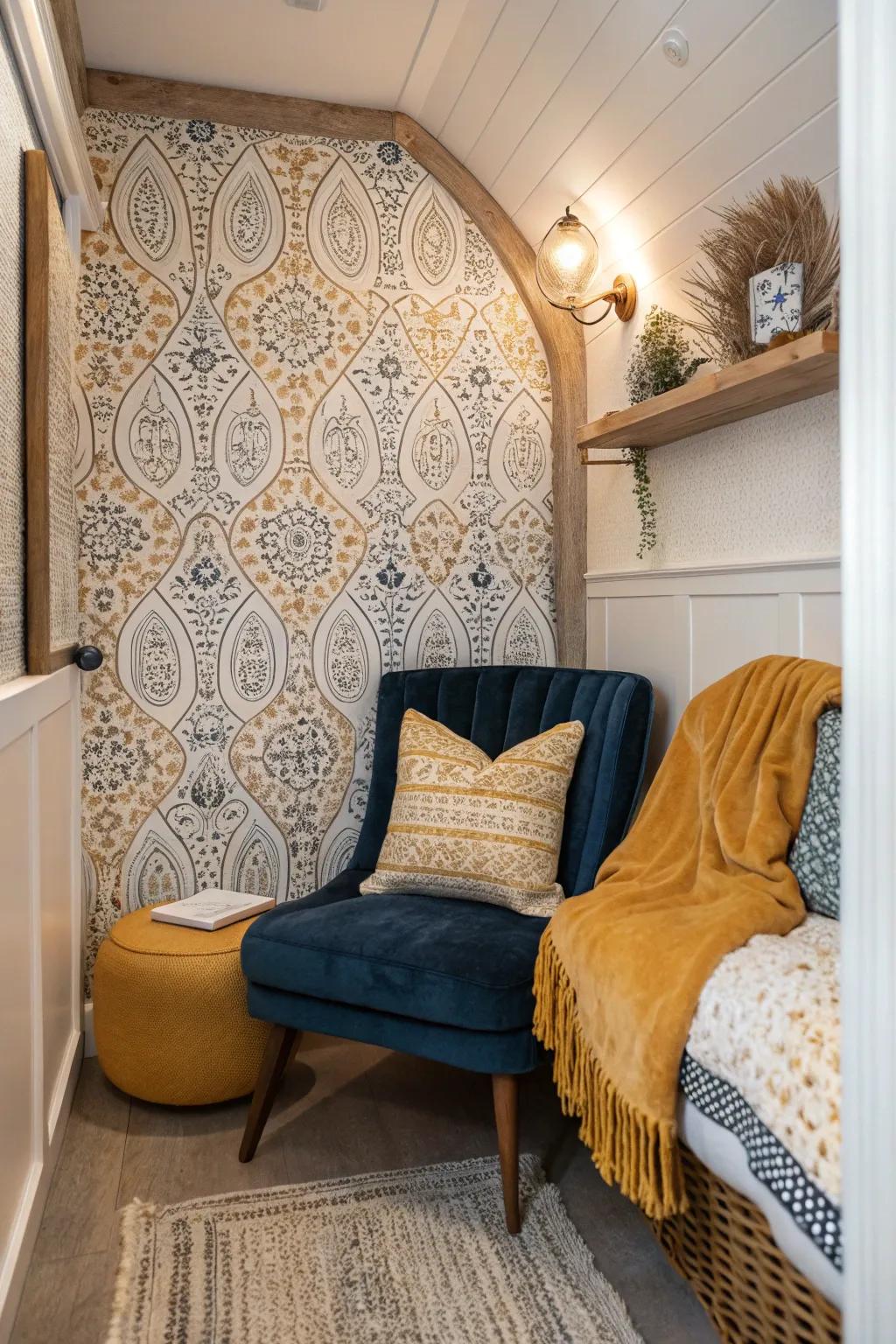 Turn heads with playful patterns that add character. 🌀 #PatternPlay #DecorInspiration