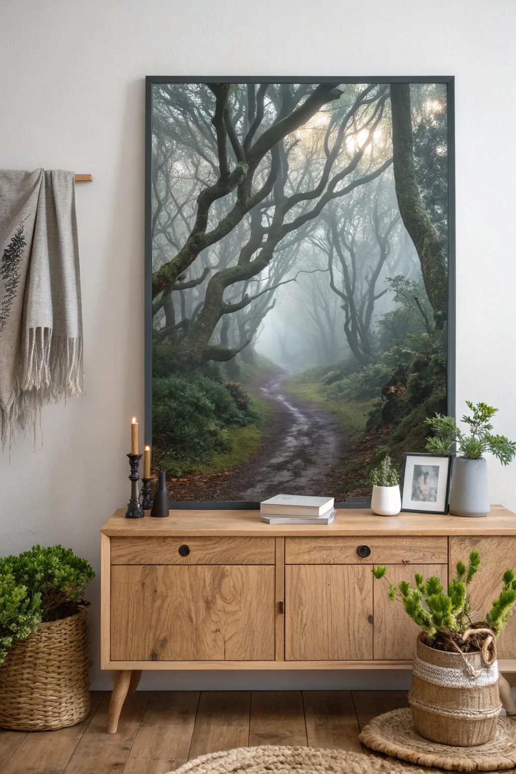 Wander through an enchanted forest where every shadow tells a story. 🌲🌙 #EnchantedForest #HalloweenMagic