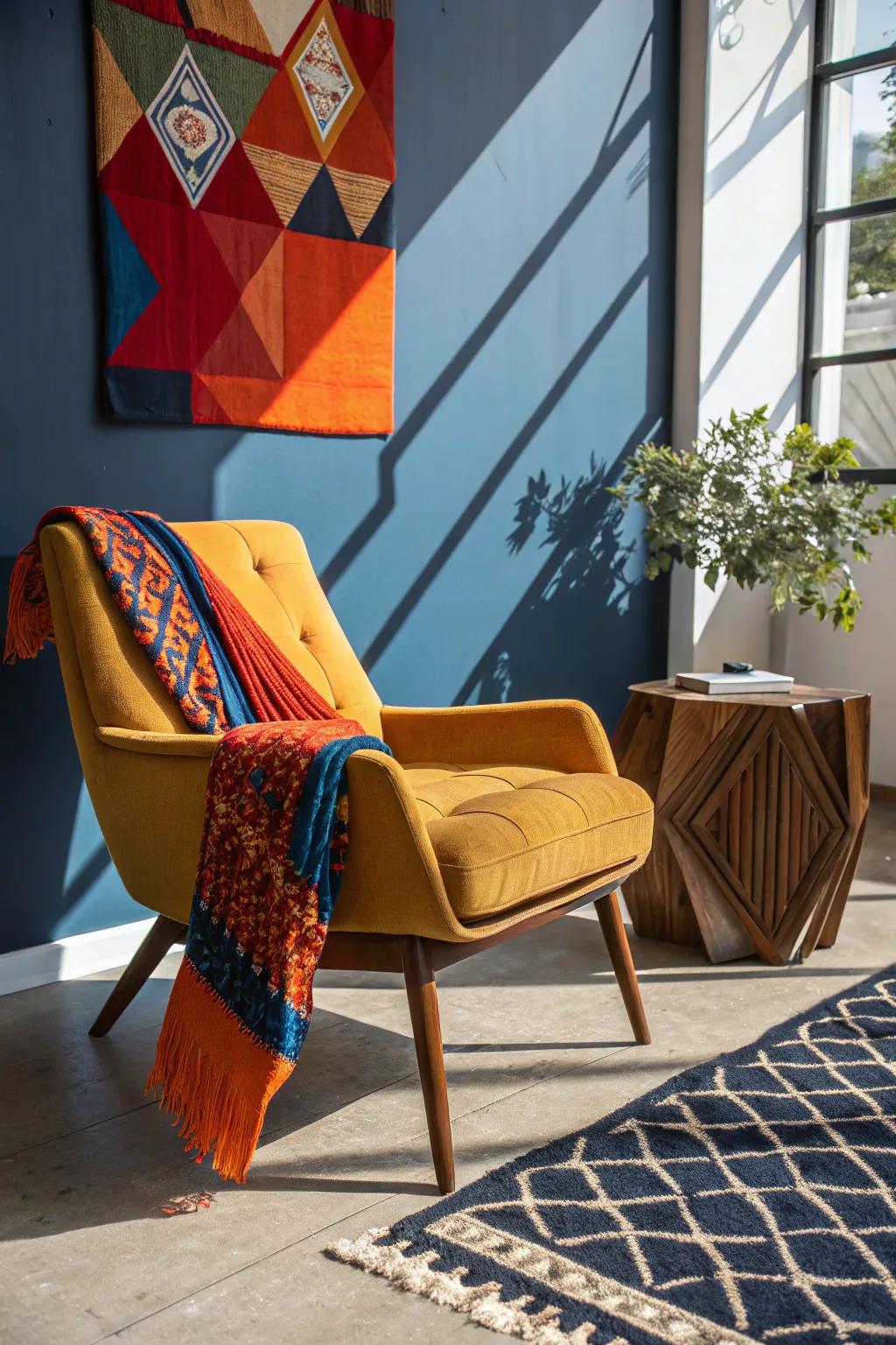 Add warmth and visual interest with art made from unexpected materials. 🌟 #Texture #UniqueDecor