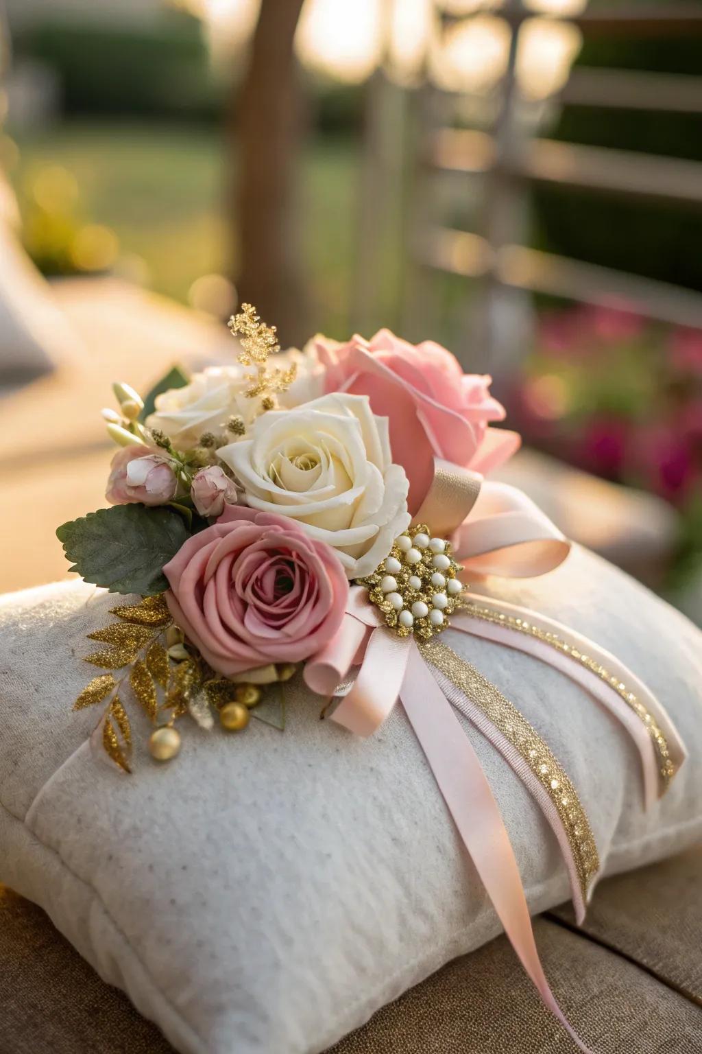 Chic and contemporary, a cuff bracelet corsage is elegance wrapped in style. 🌺 #CuffCorsage #FloralJewelry #ModernElegance