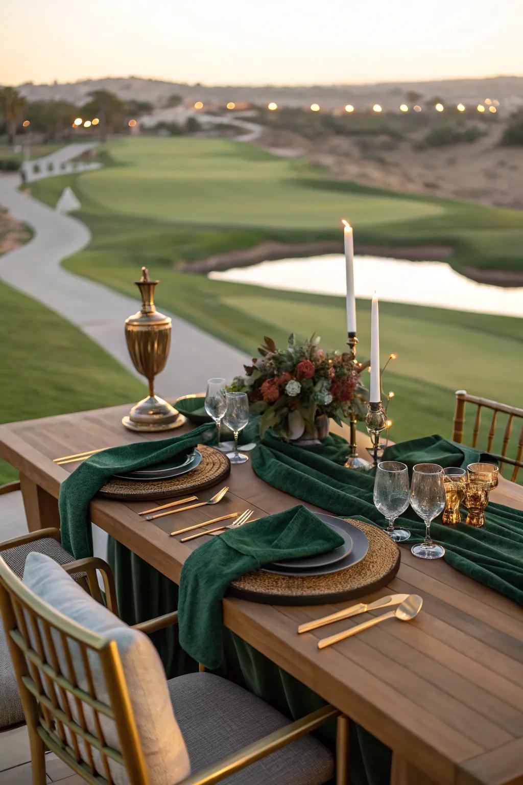 Swing into 45 with a golf getaway that combines the love of the game with a celebratory dinner.