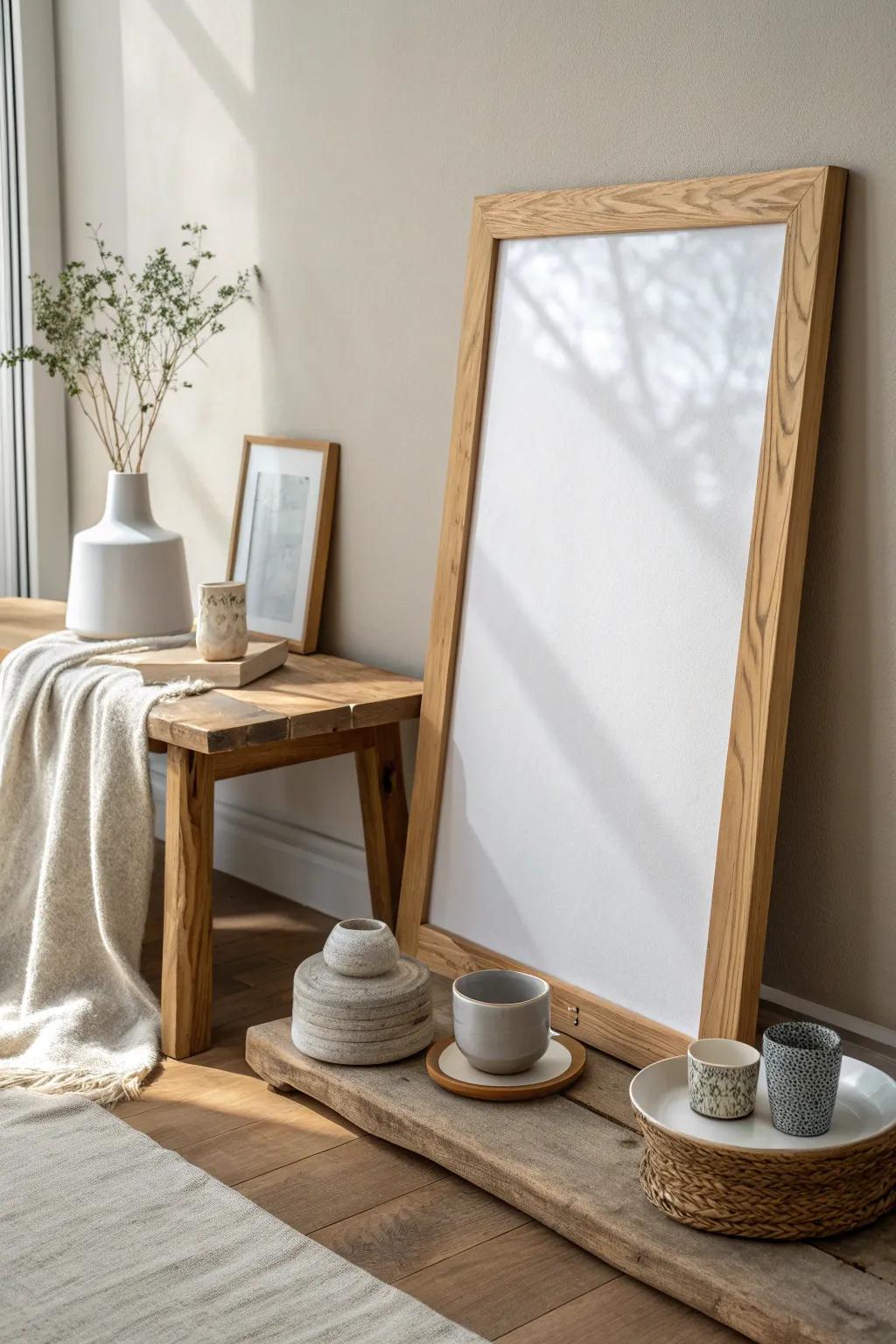 Personalize your poster with a one-of-a-kind DIY frame.