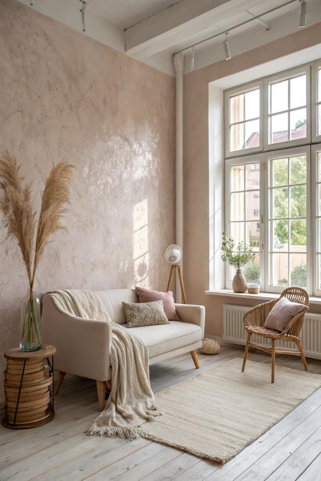 Light neutrals keep your loft bright and versatile, ready for any decor.