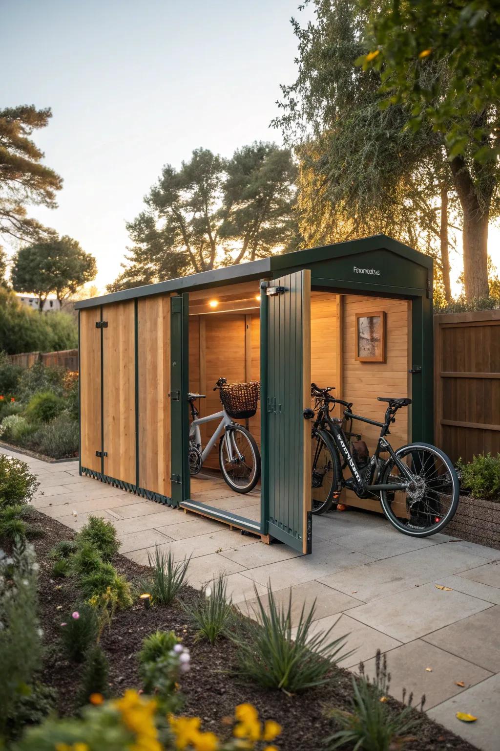 Experience the versatility of convertible sheds that grow with your storage needs.