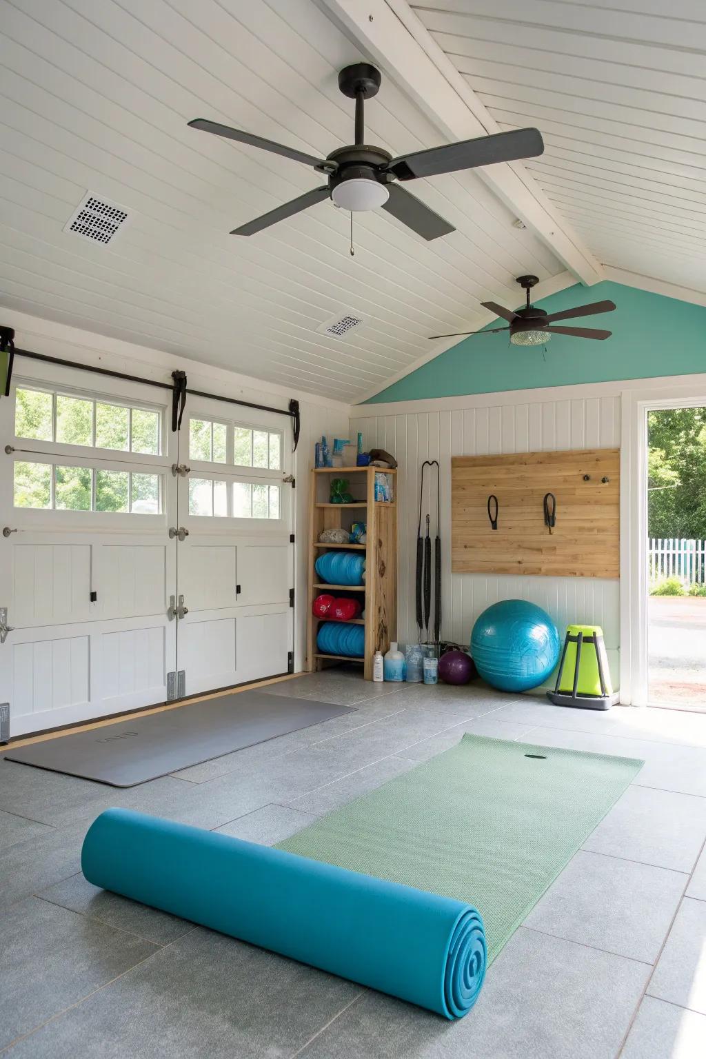 Keep your workouts breezy and comfortable with proper ventilation.