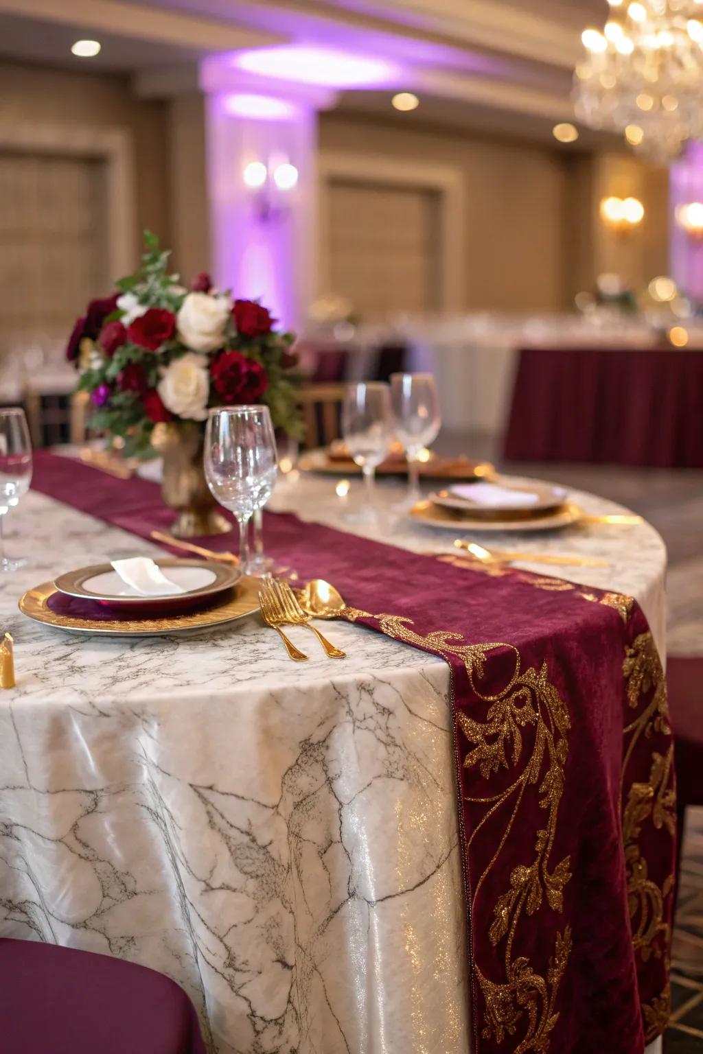 Add layers of interest with subtle patterned details.