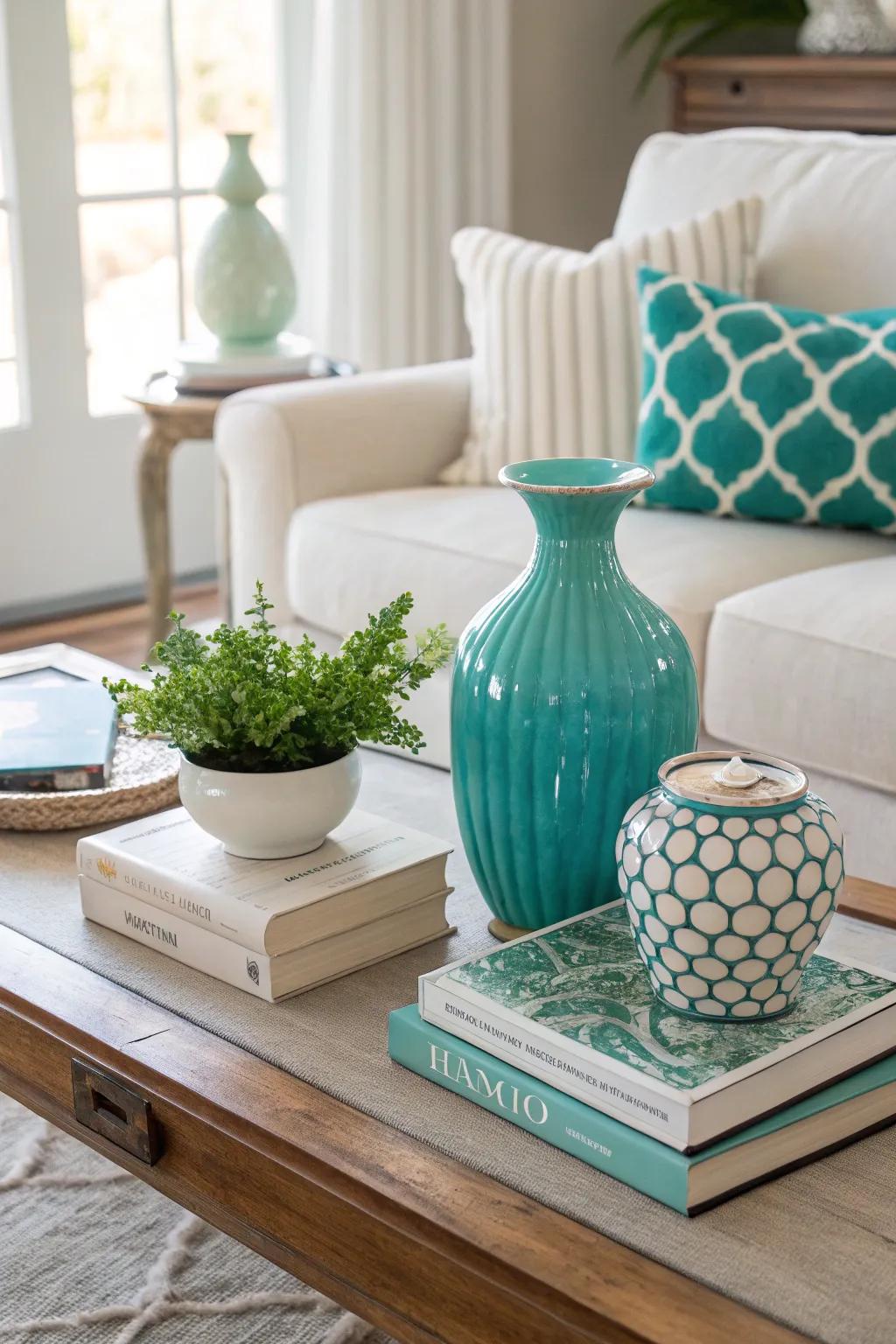 A bold color makes a powerful statement in your decor.