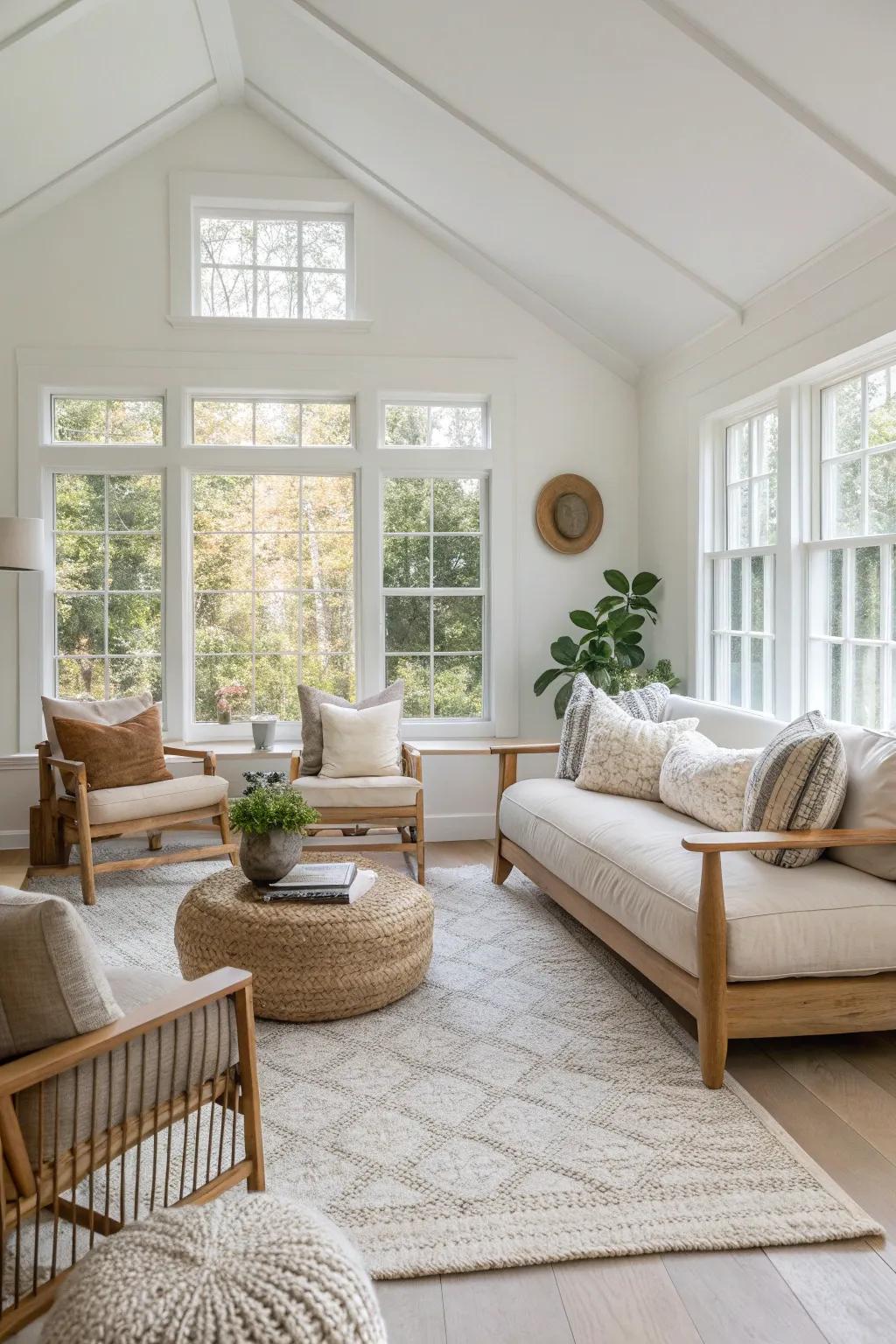 Expand your living space with a family room that harmonizes with your colonial home.