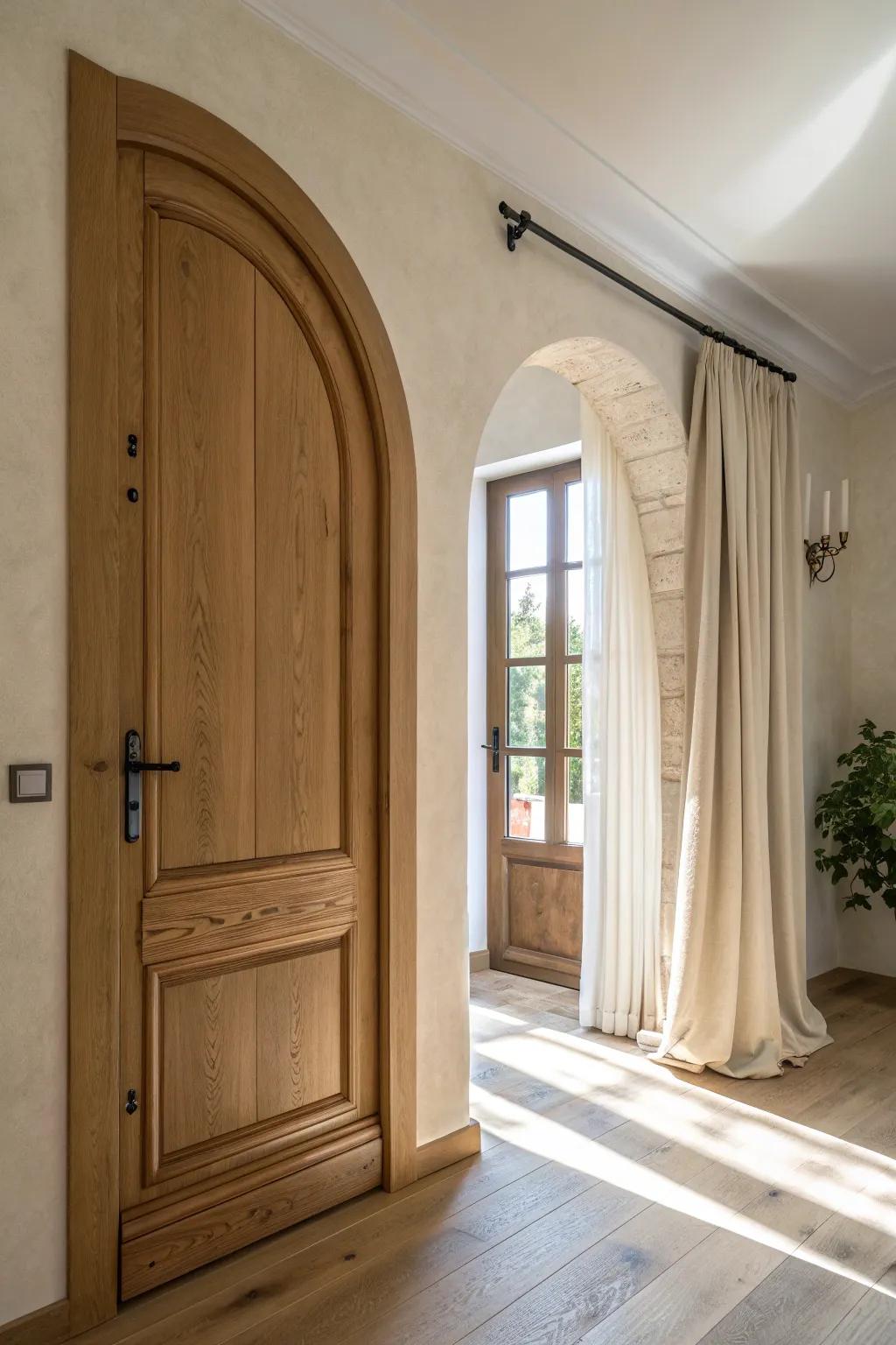 Add mystery to your home with hidden arched doors that surprise and delight.