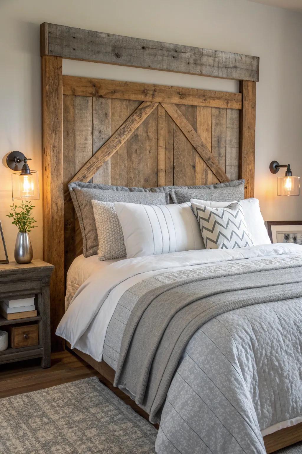 Vintage touches add a timeless charm to your modern bedding ensemble.