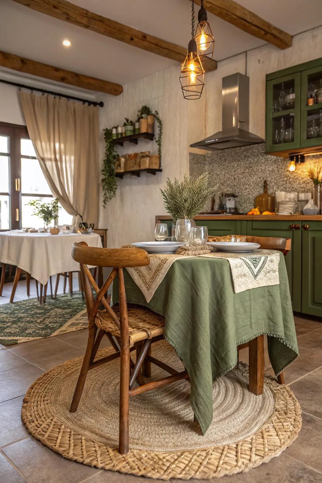 Infuse your space with warmth by layering textures that comfort and delight.