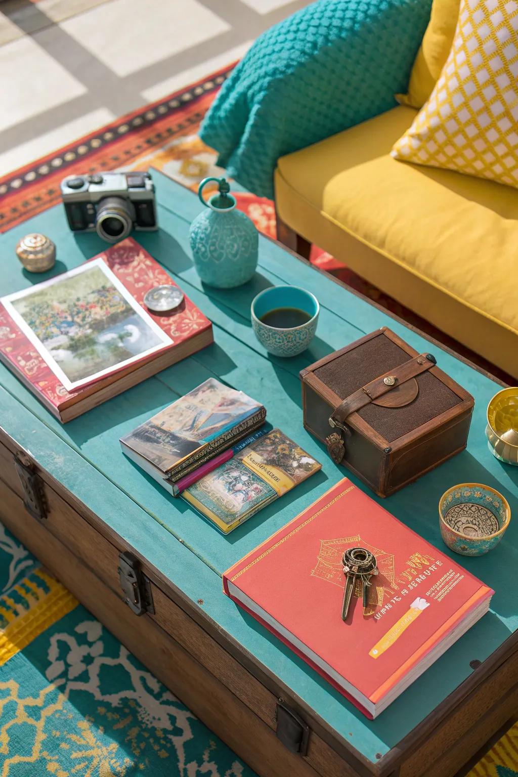 Personal treasures tell your unique story and bring warmth to your home. #PersonalDecor #MemoryLane