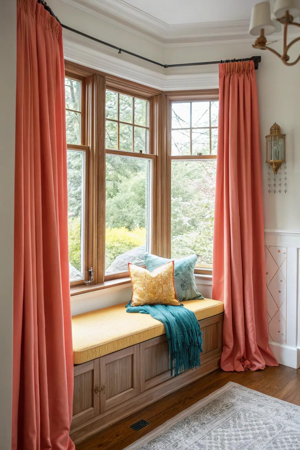 Brighten your home with a bay window that adds both light and charm. #BayWindow #ColonialStyle