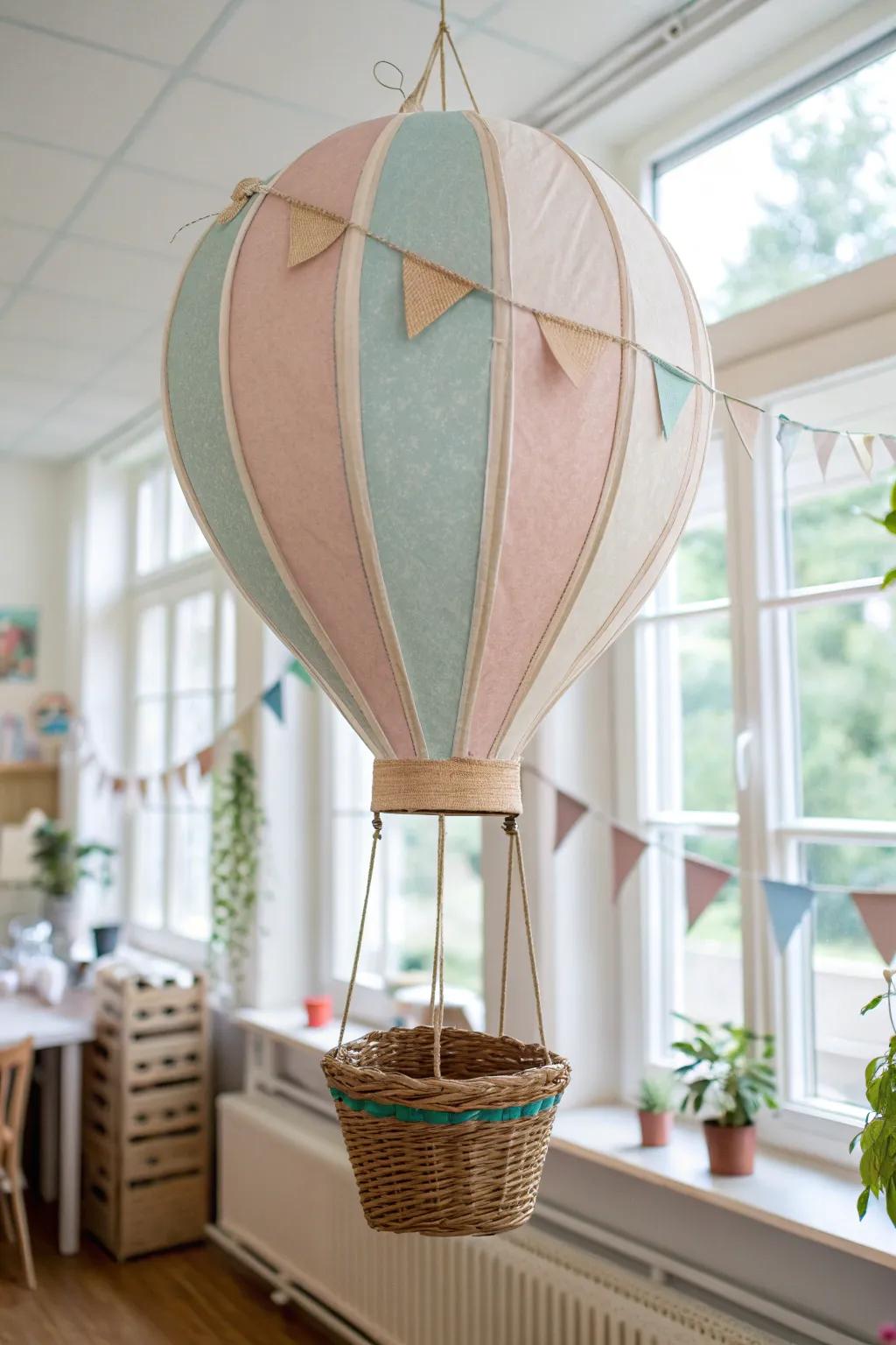 Unleash creativity with art projects that let students add their personal touch to the decor.