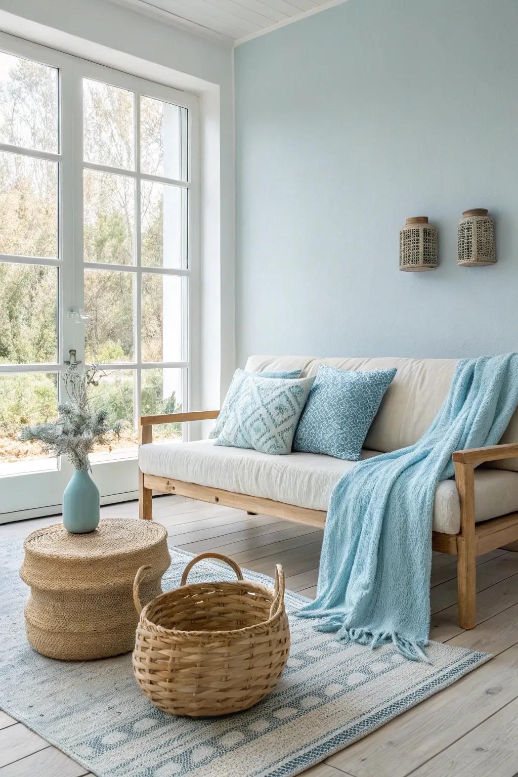 Enhance your space with textured decor elements.