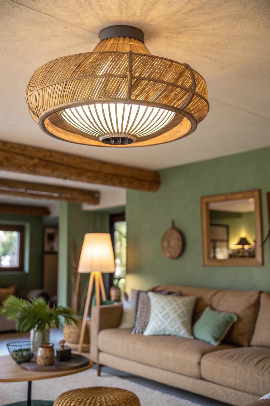 Sustainable choices for your home can be both stylish and responsible. #GreenLiving #SustainableDesign