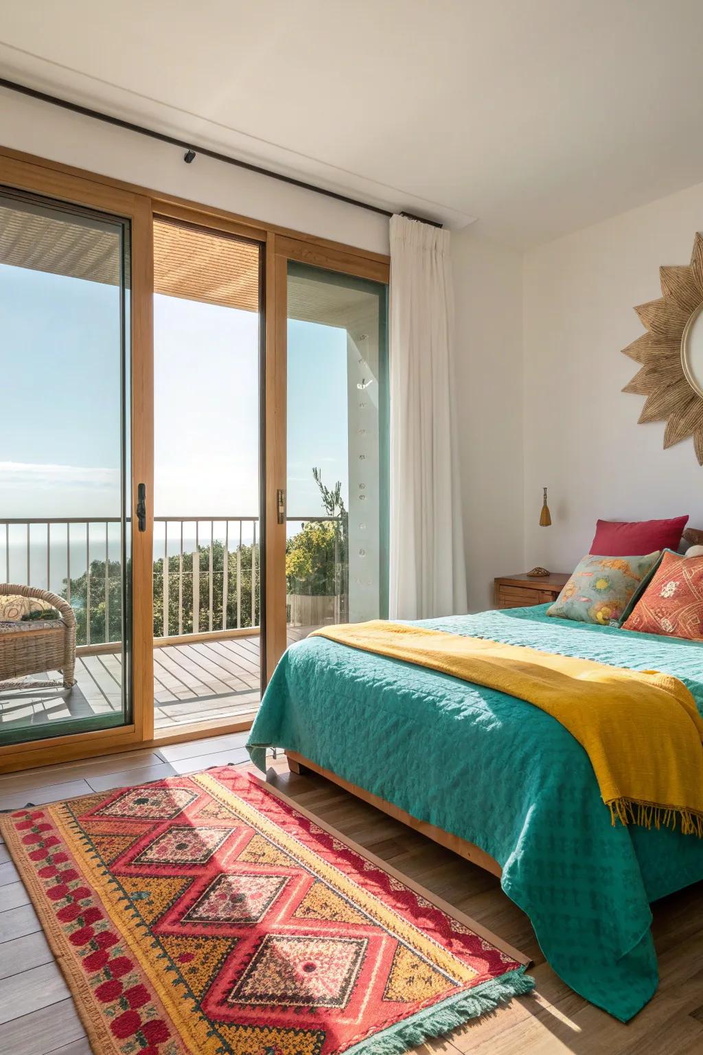 Open up to nature with a suite that seamlessly connects to the outdoors. 🌿 #IndoorOutdoorLiving #BalconyViews