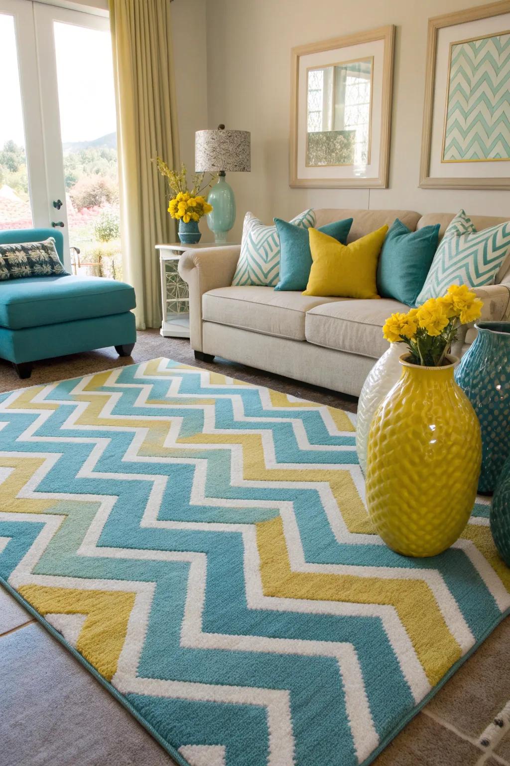 Add a touch of classic charm with chevron patterns that complement any design style.