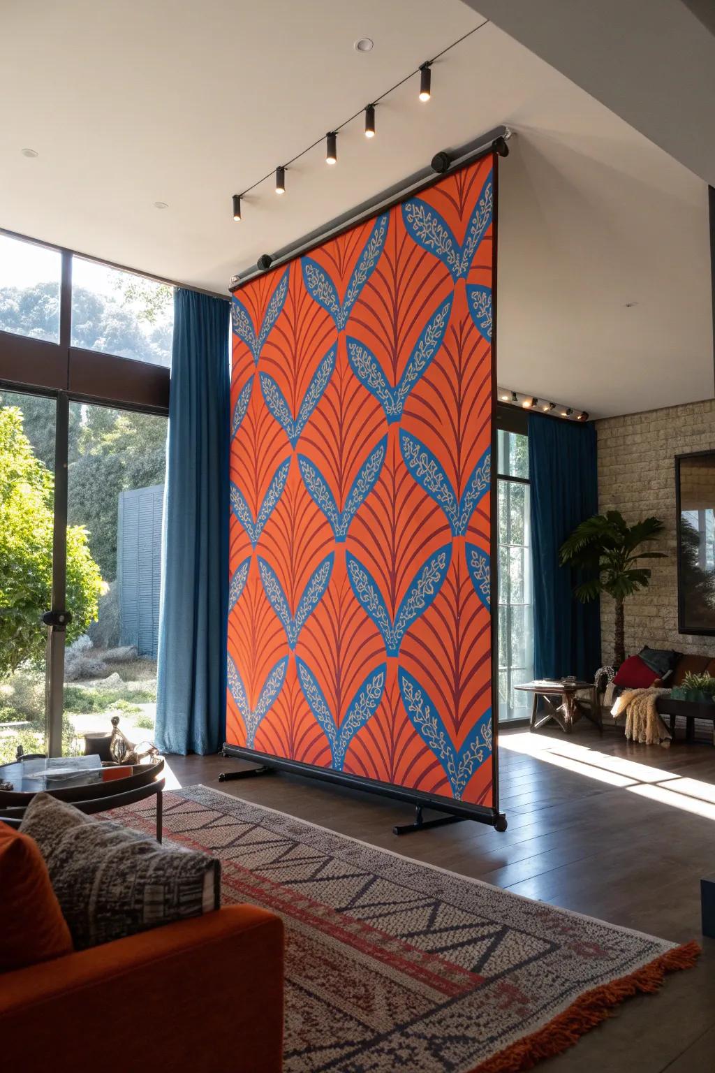 Transform your space with dramatic floor-to-ceiling screens.