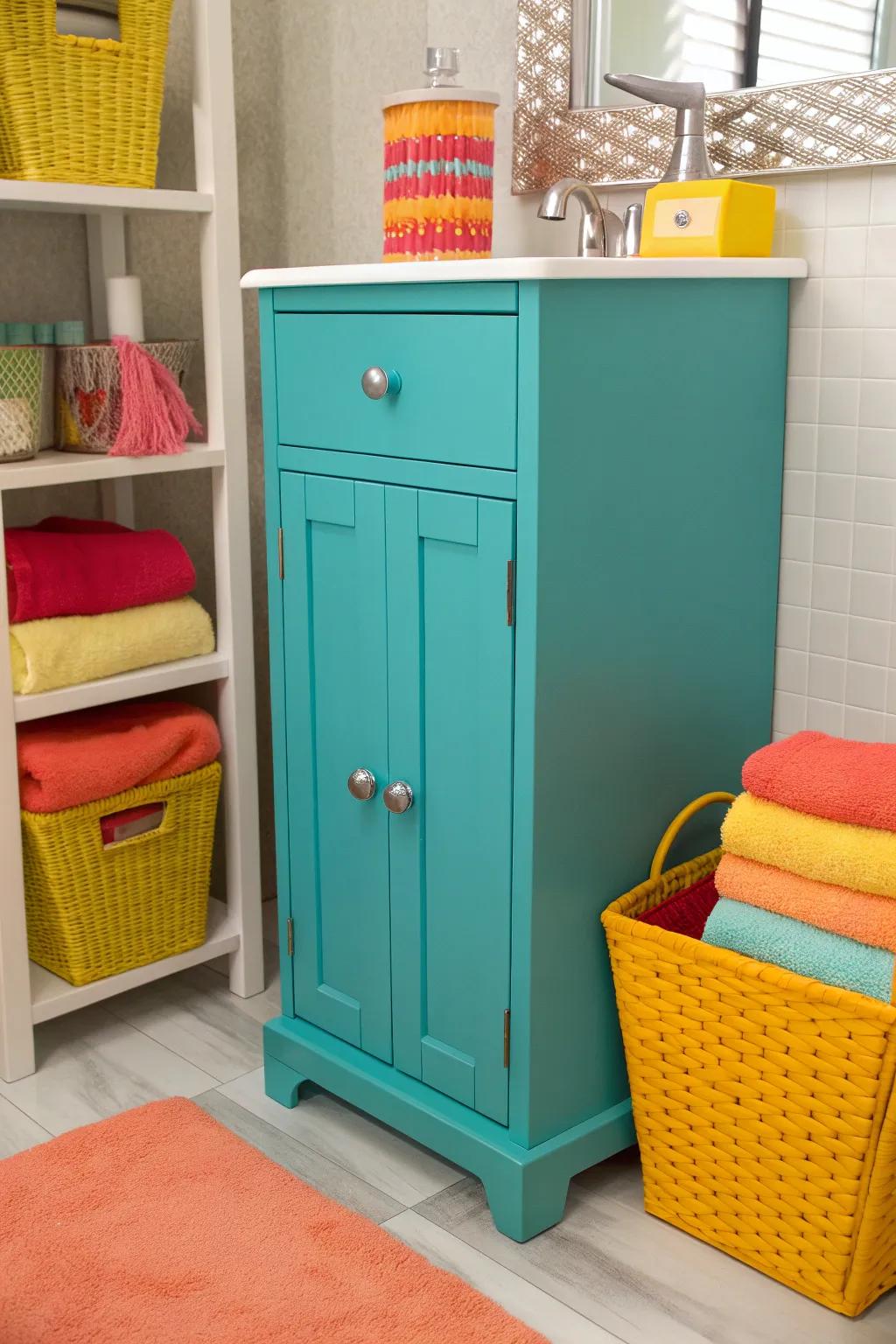 Expand your storage horizons beyond the bathroom for a clutter-free sanctuary! #SmartStorage #HomeOrganization #SpaceOptimization