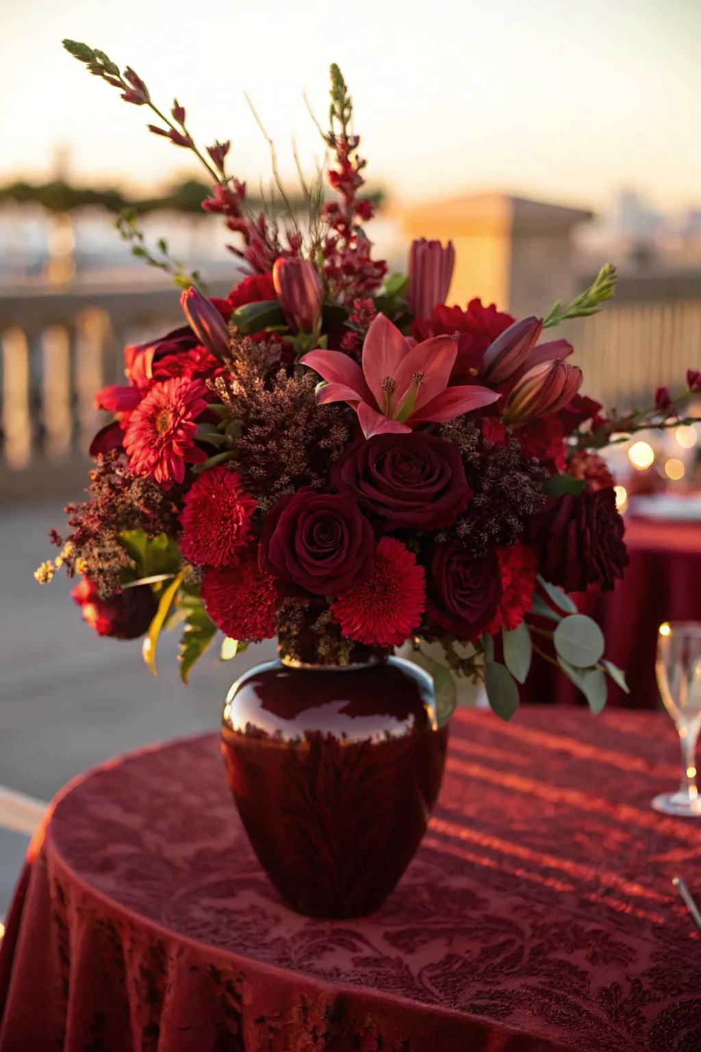 A monochromatic bouquet offers effortless elegance and sophistication.