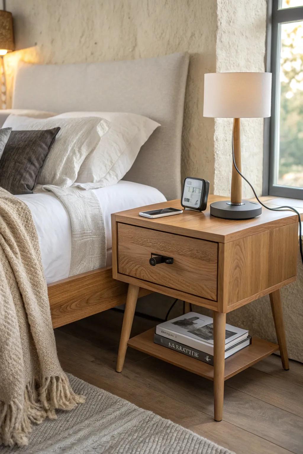 Smart technology adds convenience and a sleek, modern touch to your space.