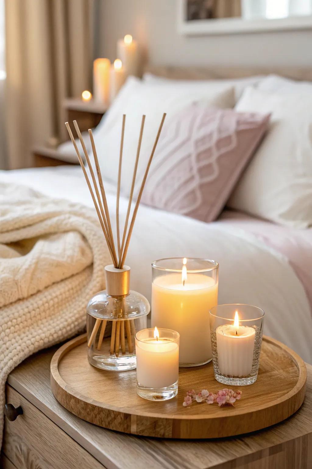 Elevate your senses with soothing scents that transform your space.