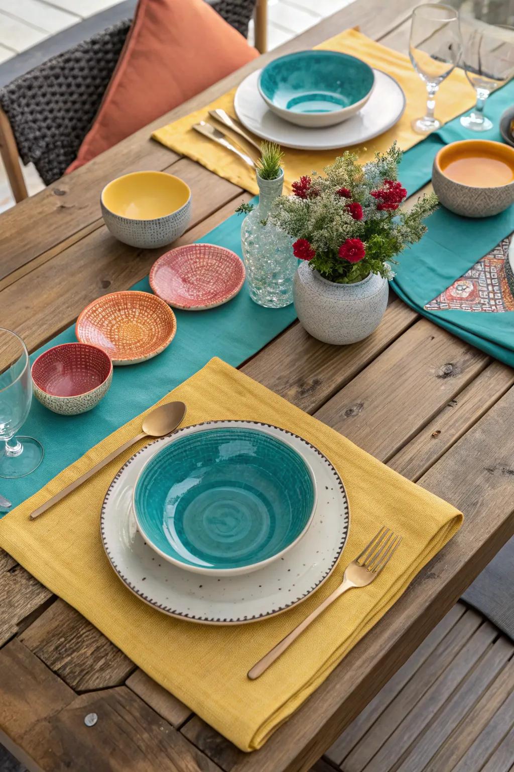 Create a dining experience with personalized touches that reflect your style.