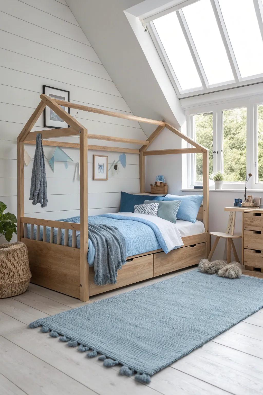 Adaptable decor grows with your child for lasting style.