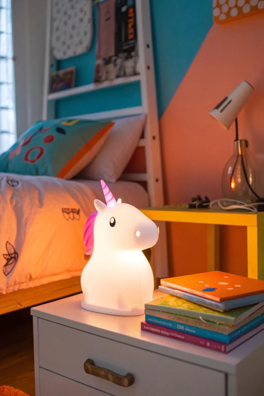 Add a touch of whimsy with fun-shaped novelty night lights.