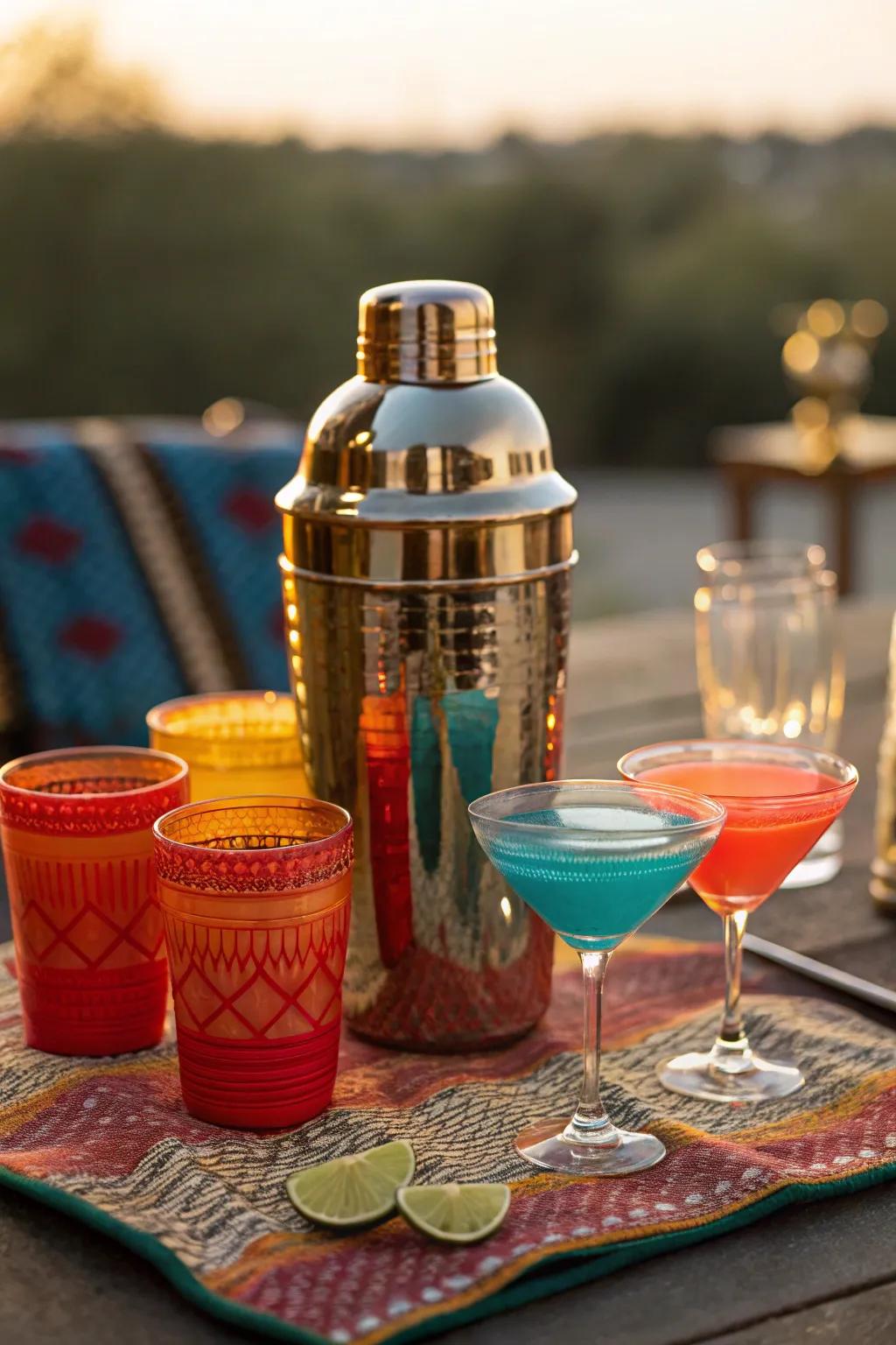 Step back in time with a vintage cocktail hour that blends style and nostalgia.
