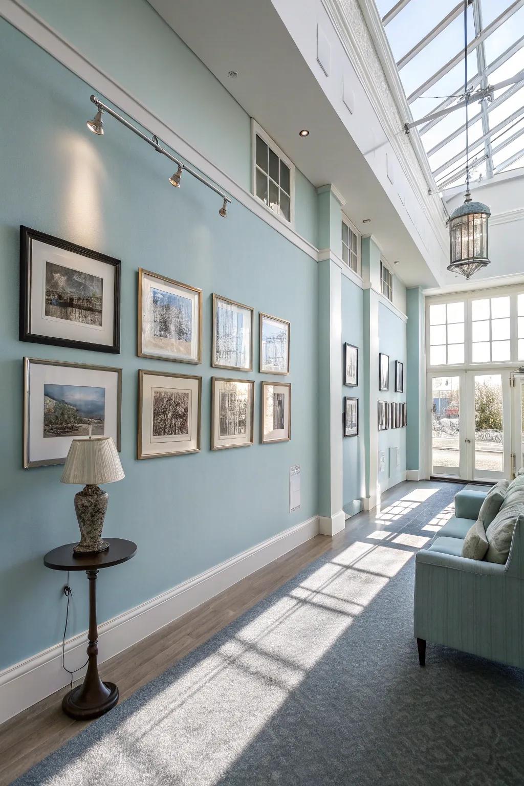 Add a touch of glamour with metal accent details.