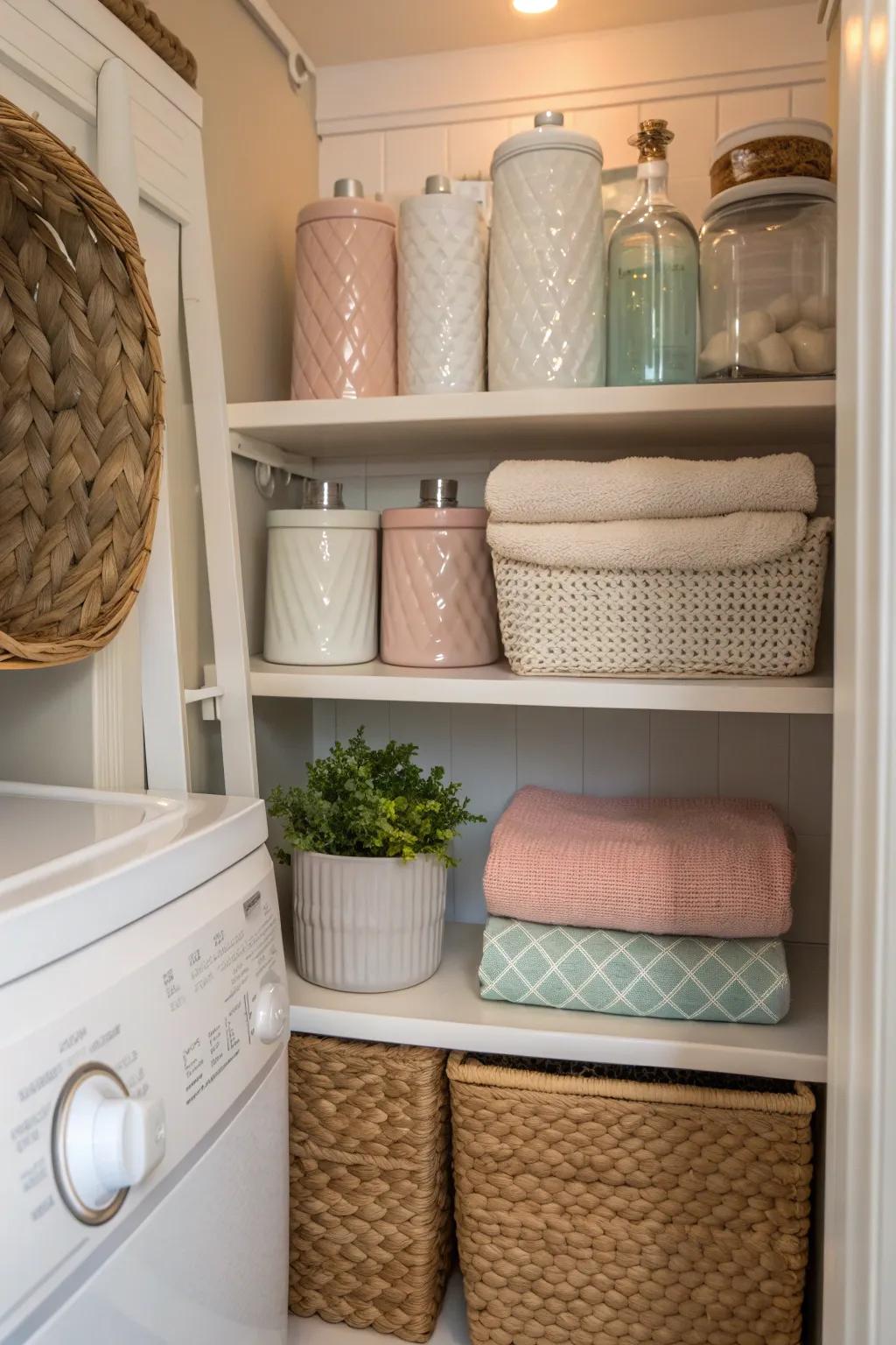 Elevate your storage game with decorative containers that blend style and practicality.