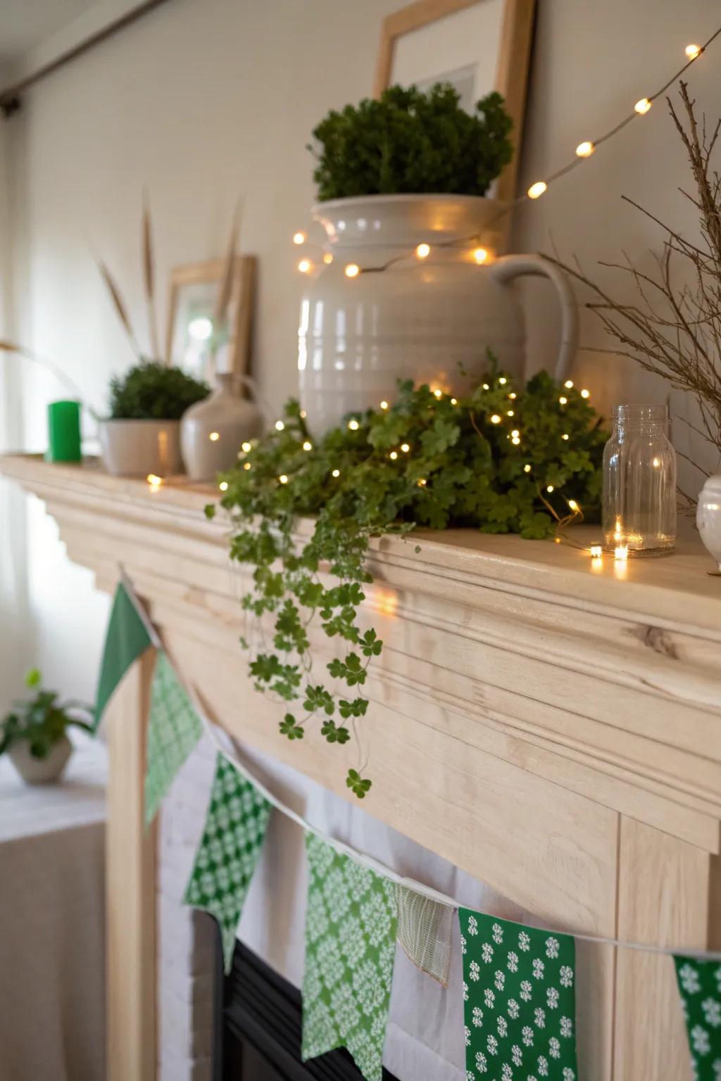 Enhance your celebration with green lighting accents that cast a magical glow on your party. 🌟💚 #LightingDesign #FestiveDecor