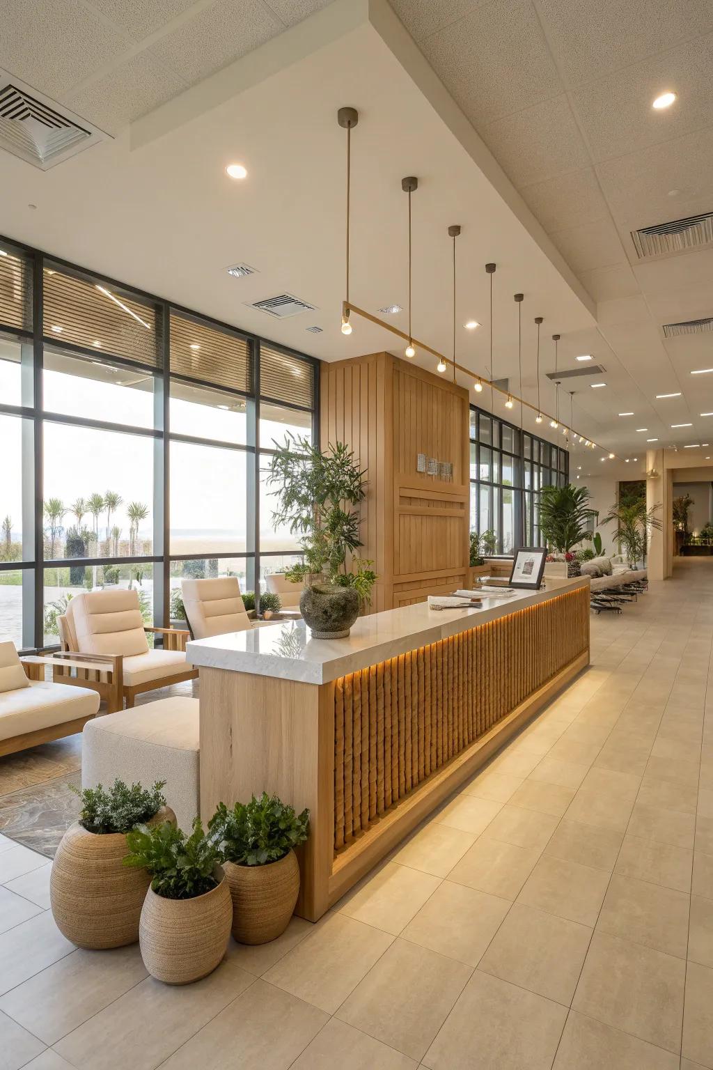 Open layouts create a welcoming and spacious environment.