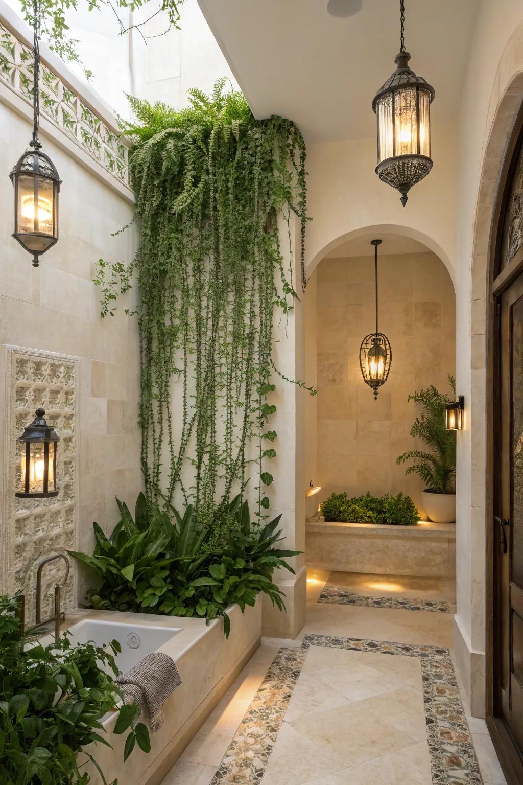 Introduce unique elements that surprise and delight, adding character to your sanctuary. #UniqueDesign #BathroomInspiration