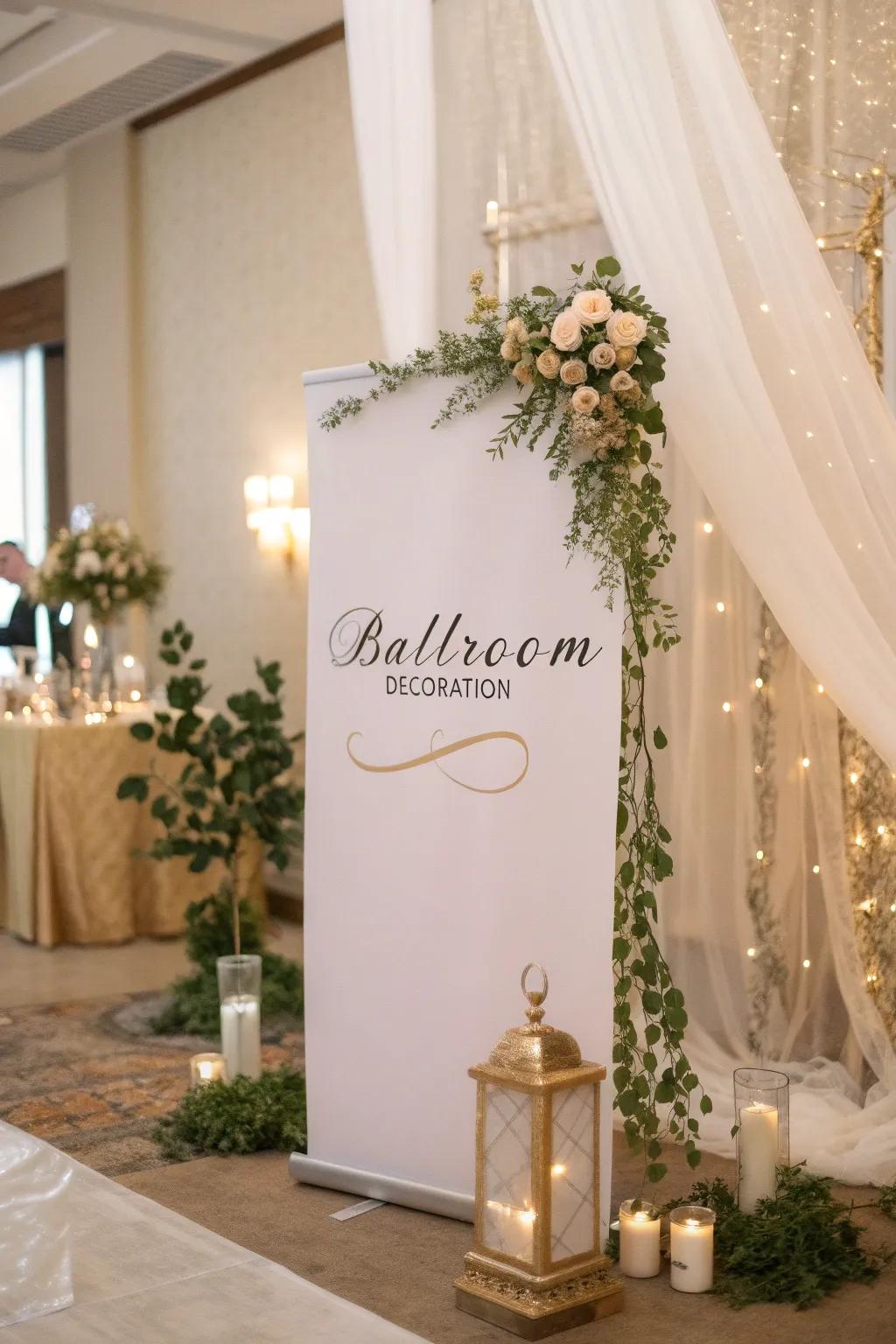 Elevate your decor with elegant calligraphy for a personal touch.